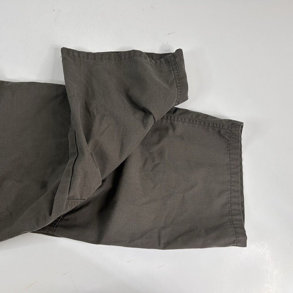 5.11 Tactial Series 42 x 32 Ripstop Cargo Pants Gray Green Poly Cotton Blend - Picture 6 of 6